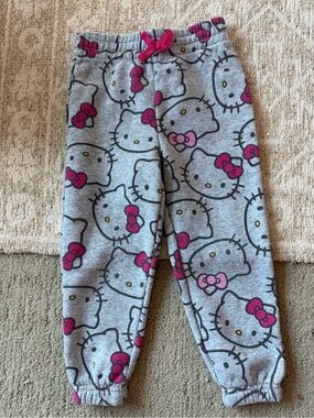 Hello Kitty Gray Sweatpants size 4T
